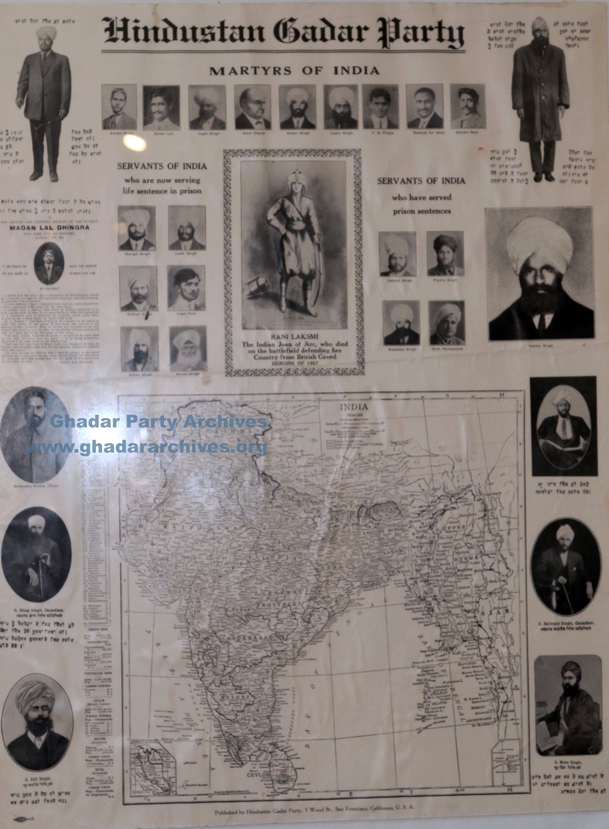 Ghadar Party History